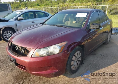 2009 Honda Accord 2.4 Lx из США, поврежденный, VIN 1HGCP26379A140660